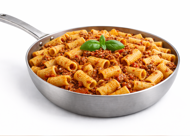 RIGATONI BOLOÑESE VEGANA
